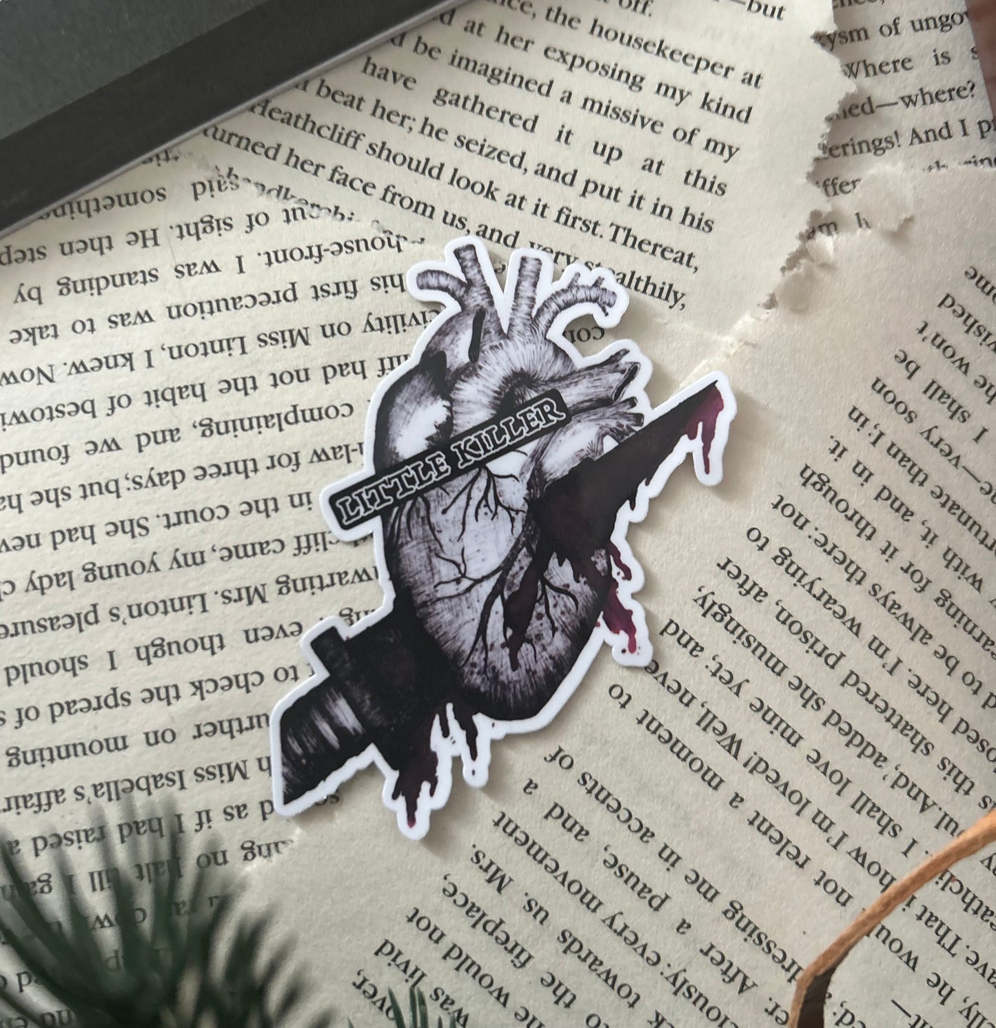 Little Killer holographic sticker